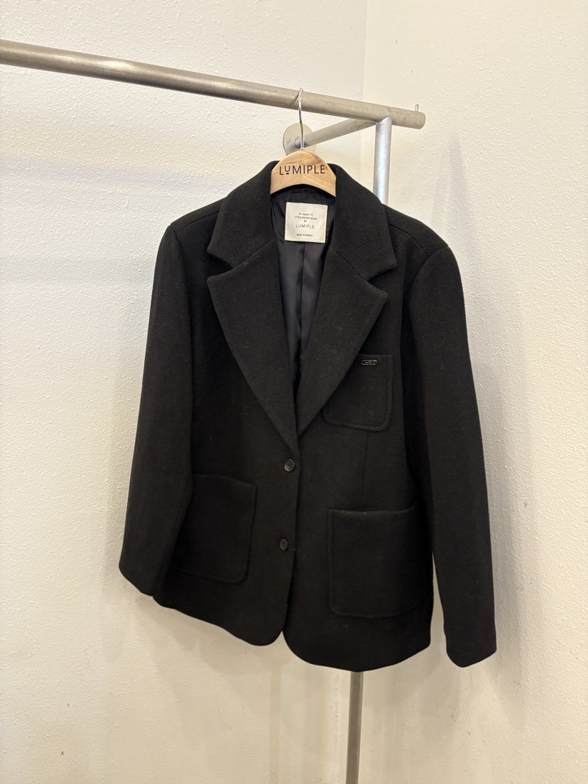 LUMIPLE東大門㊣實拍女士新品推薦真品職業人氣25秋冬時尚夾克LUMIPLE夾克圖色2