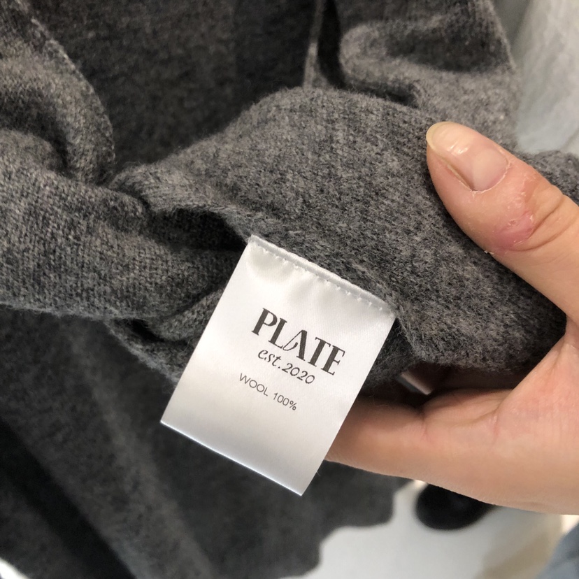 PLATE東大門㊣直郵女裝新品時尚熱賣休閑職業人氣套裝羊毛圍巾PLATE套裝