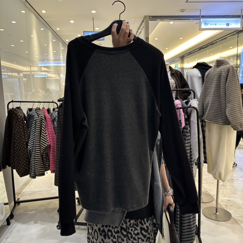 CREDITO韓國代購㊣女士新款推薦時尚熱賣休閑真品25秋冬長袖T恤CREDITO長袖T恤