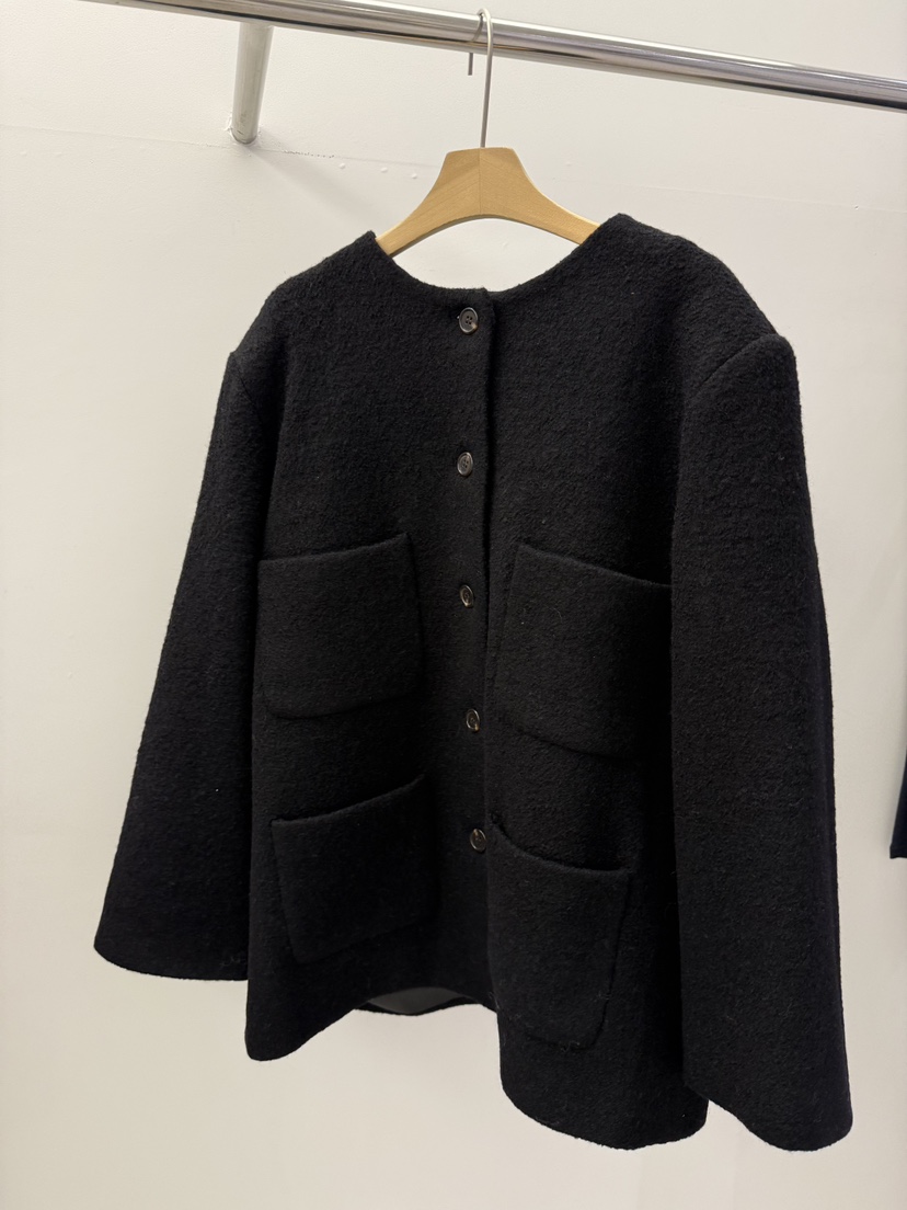 BROWNS-P東大門㊣直郵女士新品推薦25秋冬熱賣休閑短款大衣BROWNS-P短款大衣圖色3