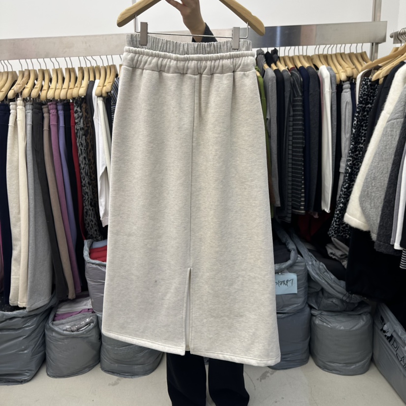 SPECIAL韓國代購㊣女士新款職業時尚推薦人氣真品25秋冬長裙加絨SPECIAL長裙