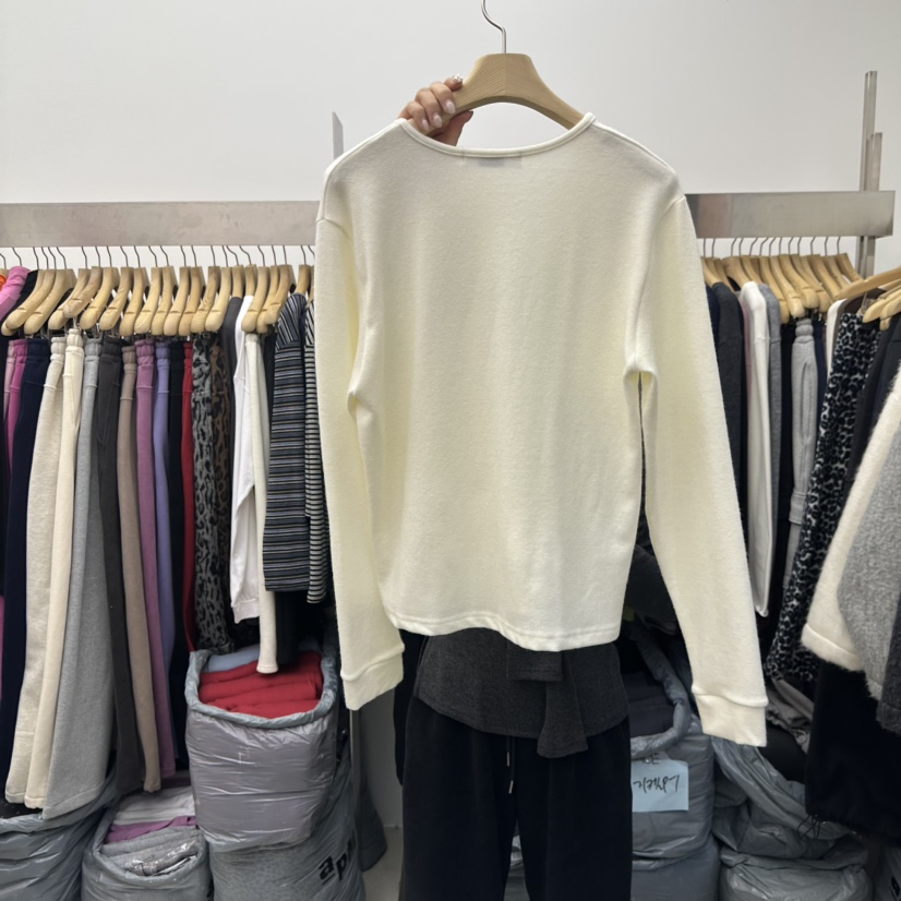 SPECIAL東大門㊣實拍女士新品人氣25秋冬時尚職業真品長袖T恤SPECIAL長袖T恤