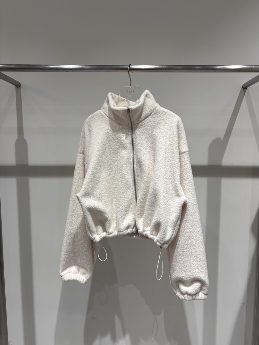 OKIE東大門㊣直郵女士新款職業真品人氣休閑夾克抓絨拉鏈雙層OKIE夾克圖色1