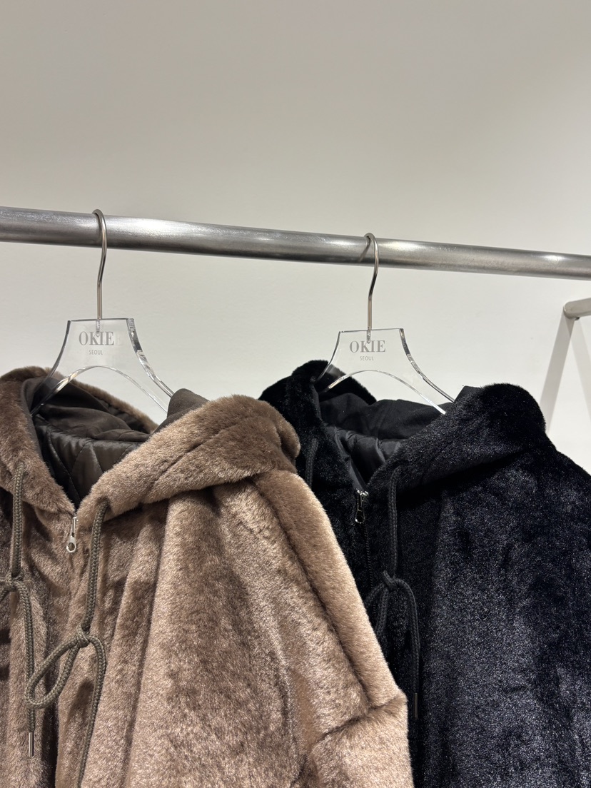 OKIE東大門㊣實拍女士新款人氣推薦熱賣夾克美利奴羊毛拉鏈OKIE夾克