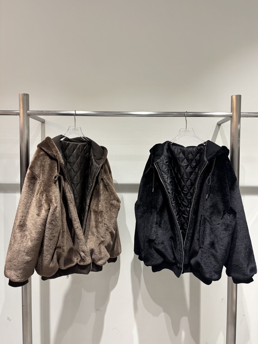 OKIE東大門㊣實拍女士新款人氣推薦熱賣夾克美利奴羊毛拉鏈OKIE夾克