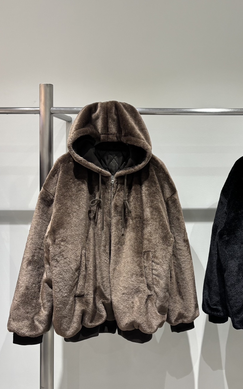 OKIE東大門㊣實拍女士新款人氣推薦熱賣夾克美利奴羊毛拉鏈OKIE夾克圖色1