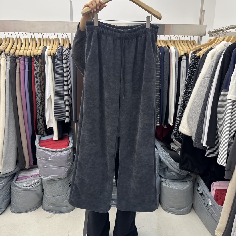 SPECIAL東大門㊣直郵女士新款時尚真品人氣職業25秋冬休閑褲加絨SPECIAL休閑褲圖色3墨色