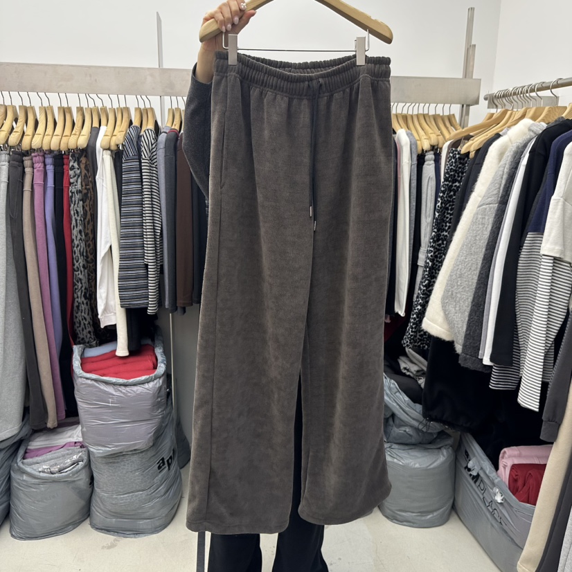 SPECIAL東大門㊣直郵女士新款時尚真品人氣職業25秋冬休閑褲加絨SPECIAL休閑褲圖色4卡其棕