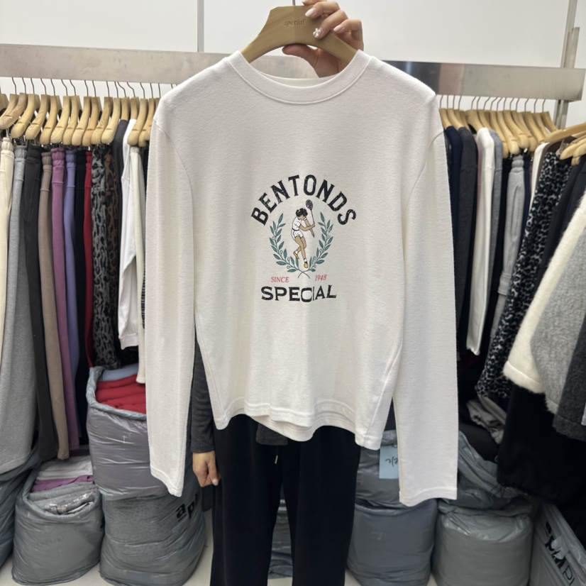 SPECIAL東大門㊣代購女裝新品推薦25秋冬時尚職業人氣長袖T恤SPECIAL長袖T恤圖色4