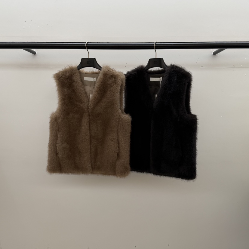 ID東大門㊣實拍女裝新品休閑熱賣時尚推薦25秋冬職業人氣馬甲ID馬甲