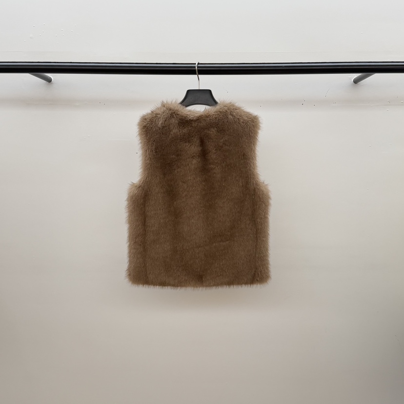 ID東大門㊣實拍女裝新品休閑熱賣時尚推薦25秋冬職業人氣馬甲ID馬甲