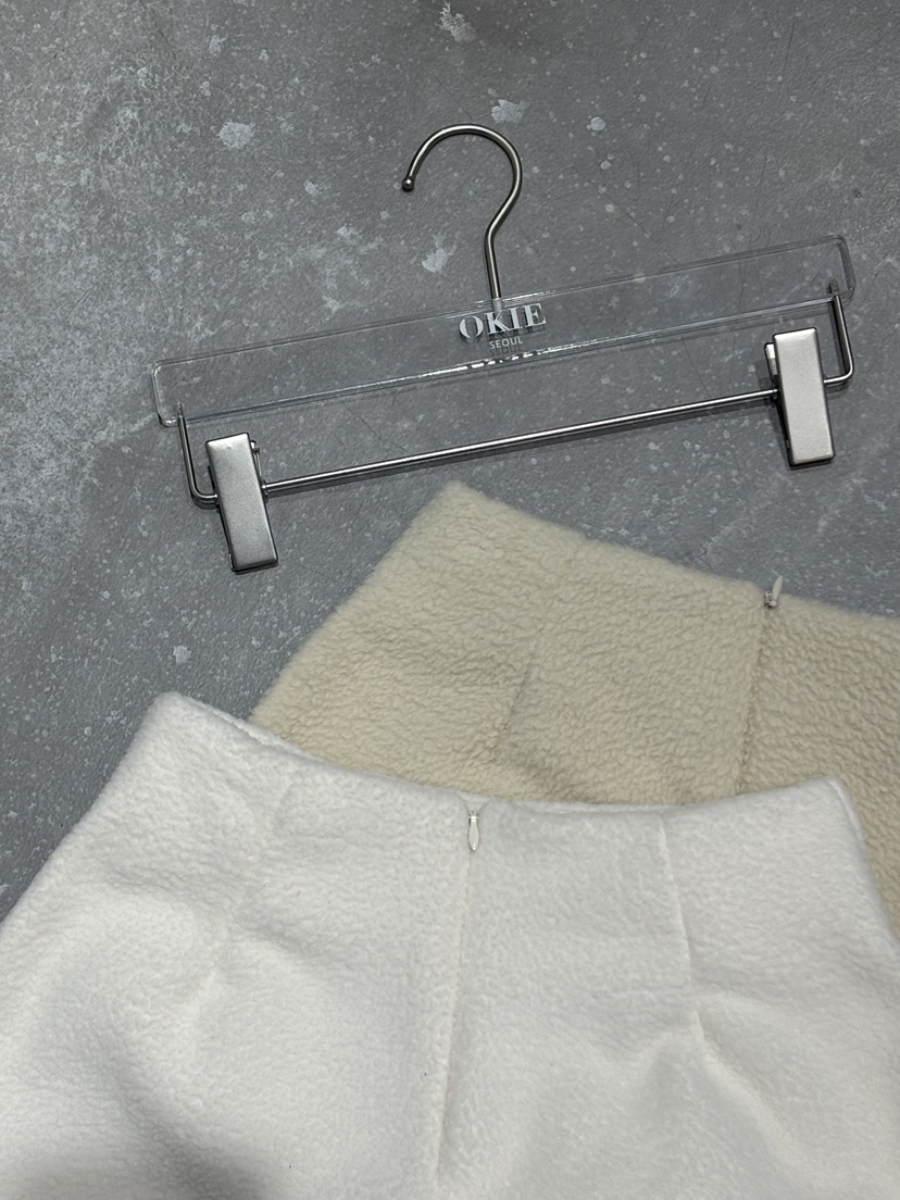 OKIE東大門㊣代購女士新款25秋冬人氣真品推薦短褲羊毛雙層OKIE短褲