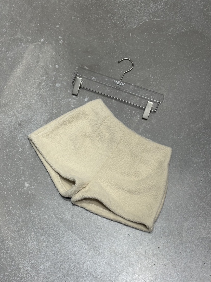 OKIE東大門㊣代購女士新款25秋冬人氣真品推薦短褲羊毛雙層OKIE短褲圖色2