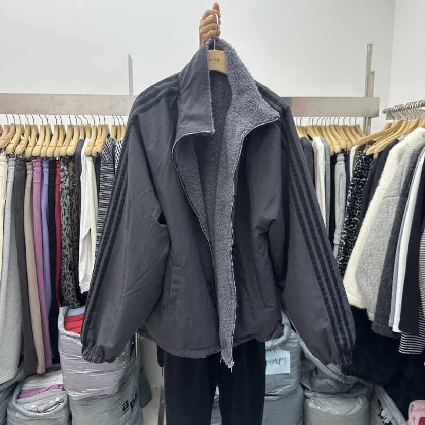 SPECIAL韓國代購㊣女士新品25秋冬時尚真品職業夾克里外穿雙面SPECIAL夾克圖色1