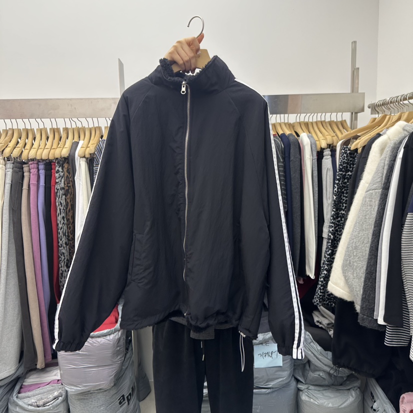 SPECIAL韓國代購㊣女士新品25秋冬時尚真品職業夾克里外穿雙面SPECIAL夾克圖色2黑色