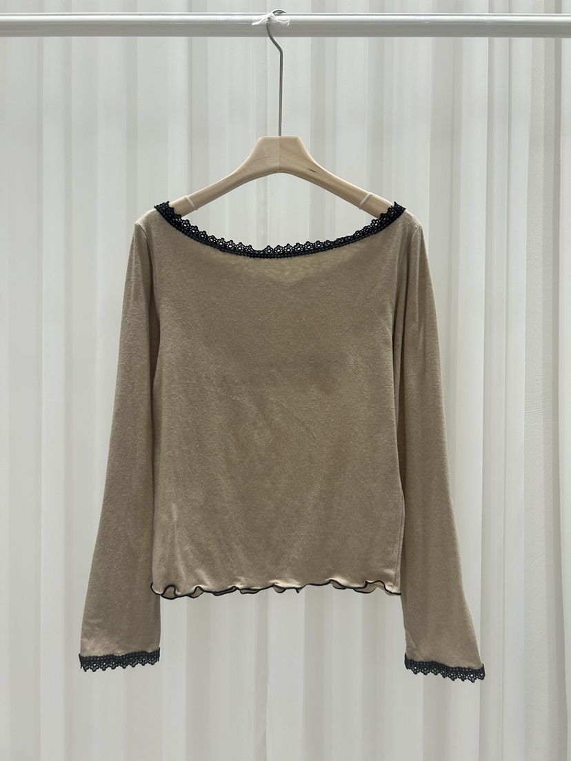 IF YOU SAY SO東大門㊣實拍女裝新款推薦時尚職業長袖T恤IF YOU SAY SO長袖T恤