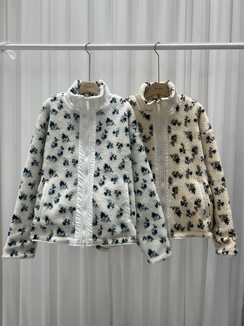 IF YOU SAY SO東大門㊣實拍女裝新款25秋冬真品熱賣夾克IF YOU SAY SO夾克