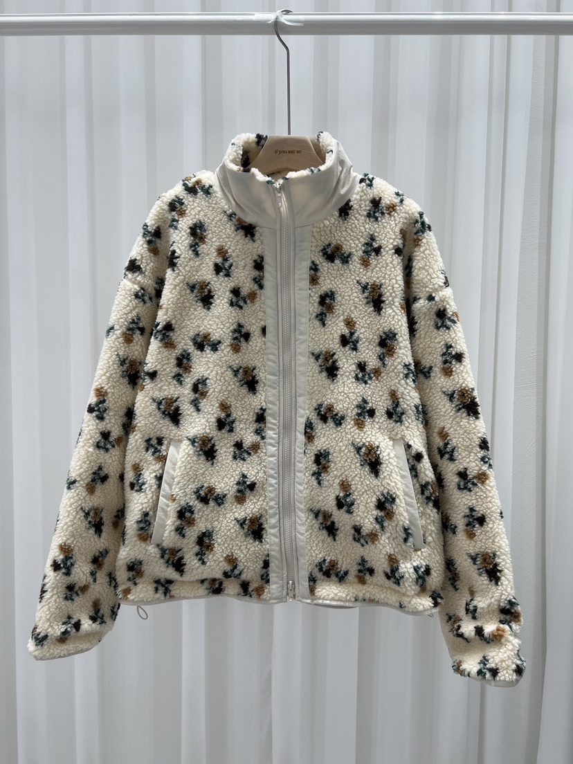 IF YOU SAY SO東大門㊣實拍女裝新款25秋冬真品熱賣夾克IF YOU SAY SO夾克圖色1