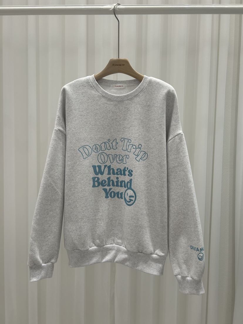 IF YOU SAY SO東大門㊣直郵女裝新款職業25秋冬熱賣衛衣IF YOU SAY SO衛衣圖色1