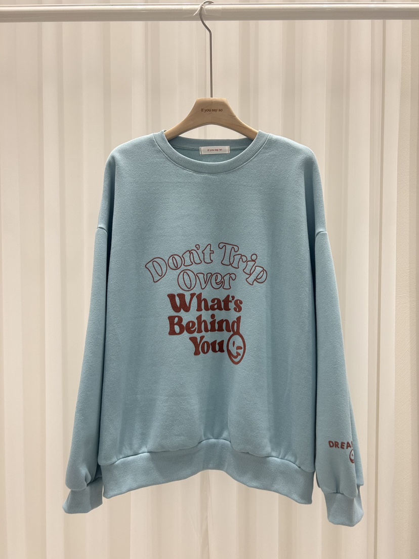 IF YOU SAY SO東大門㊣直郵女裝新款職業25秋冬熱賣衛衣IF YOU SAY SO衛衣圖色3