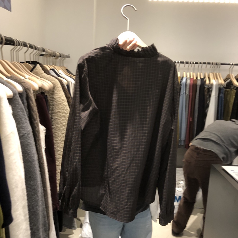 PLATE韓國代購㊣女士新款熱賣推薦人氣休閑職業時尚襯衫蕾絲衫PLATE襯衫/蕾絲衫