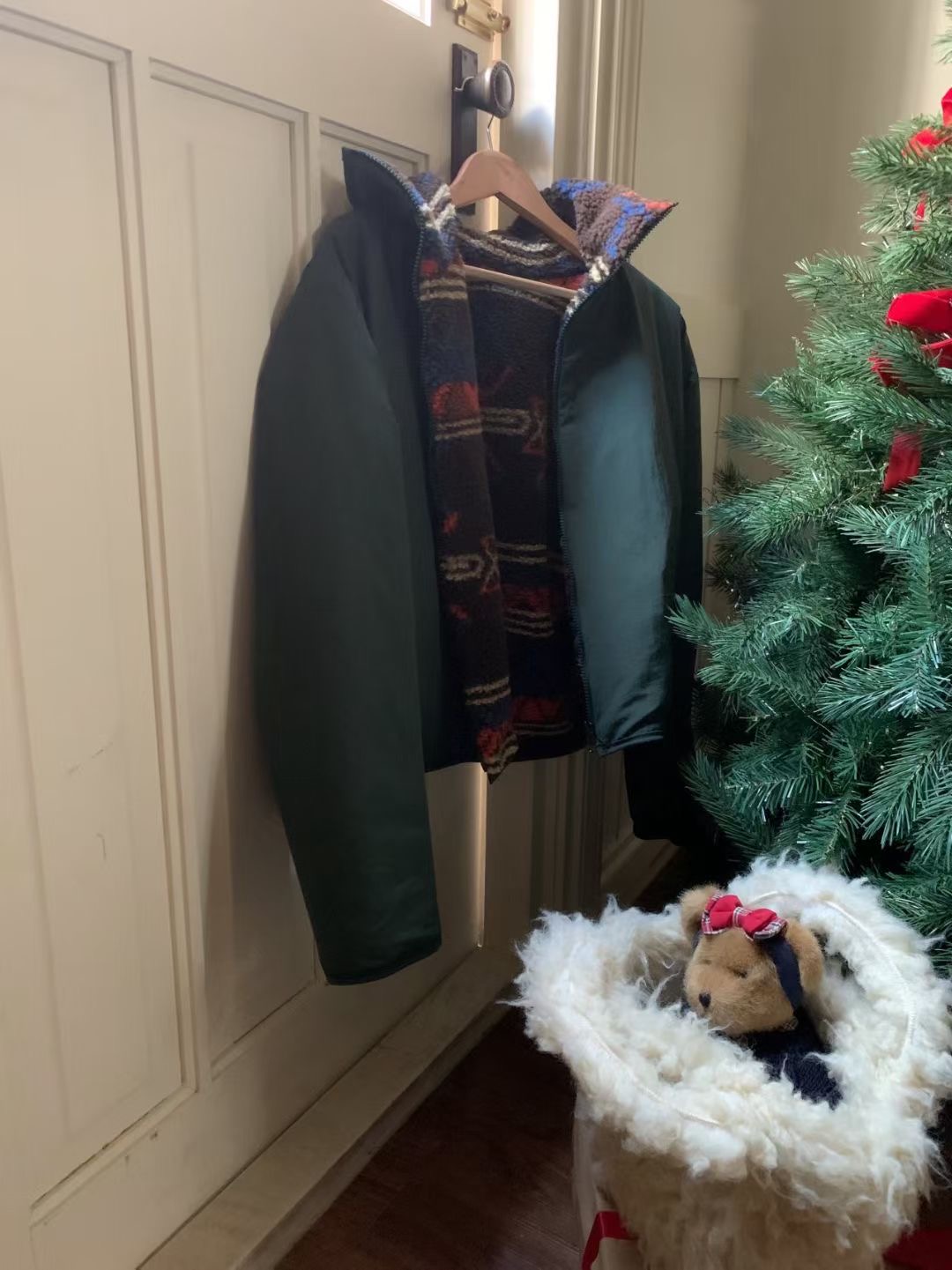 CALLMYNAME韓國代購㊣女裝新款人氣職業休閑夾克兩面可穿雙面Call my name夾克