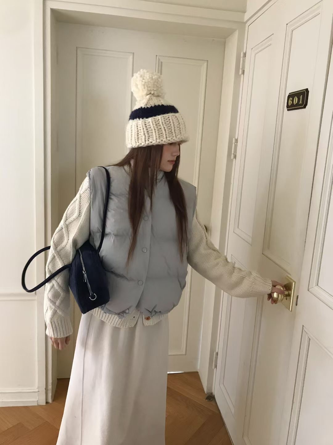 CALLMYNAME韓國代購㊣女裝新品休閑人氣職業25秋冬熱賣馬甲Call my name馬甲圖色3