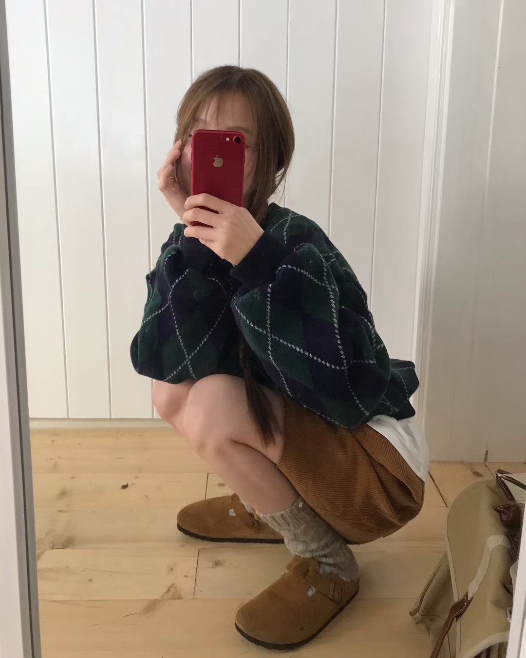 CALLMYNAME東大門㊣實拍女裝新品25秋冬職業針織衫不含內搭Call my name針織衫圖色1