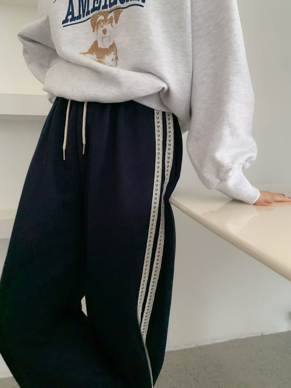 CALLMYNAME東大門㊣代購女裝新品職業時尚真品人氣熱賣休閑褲Call my name休閑褲