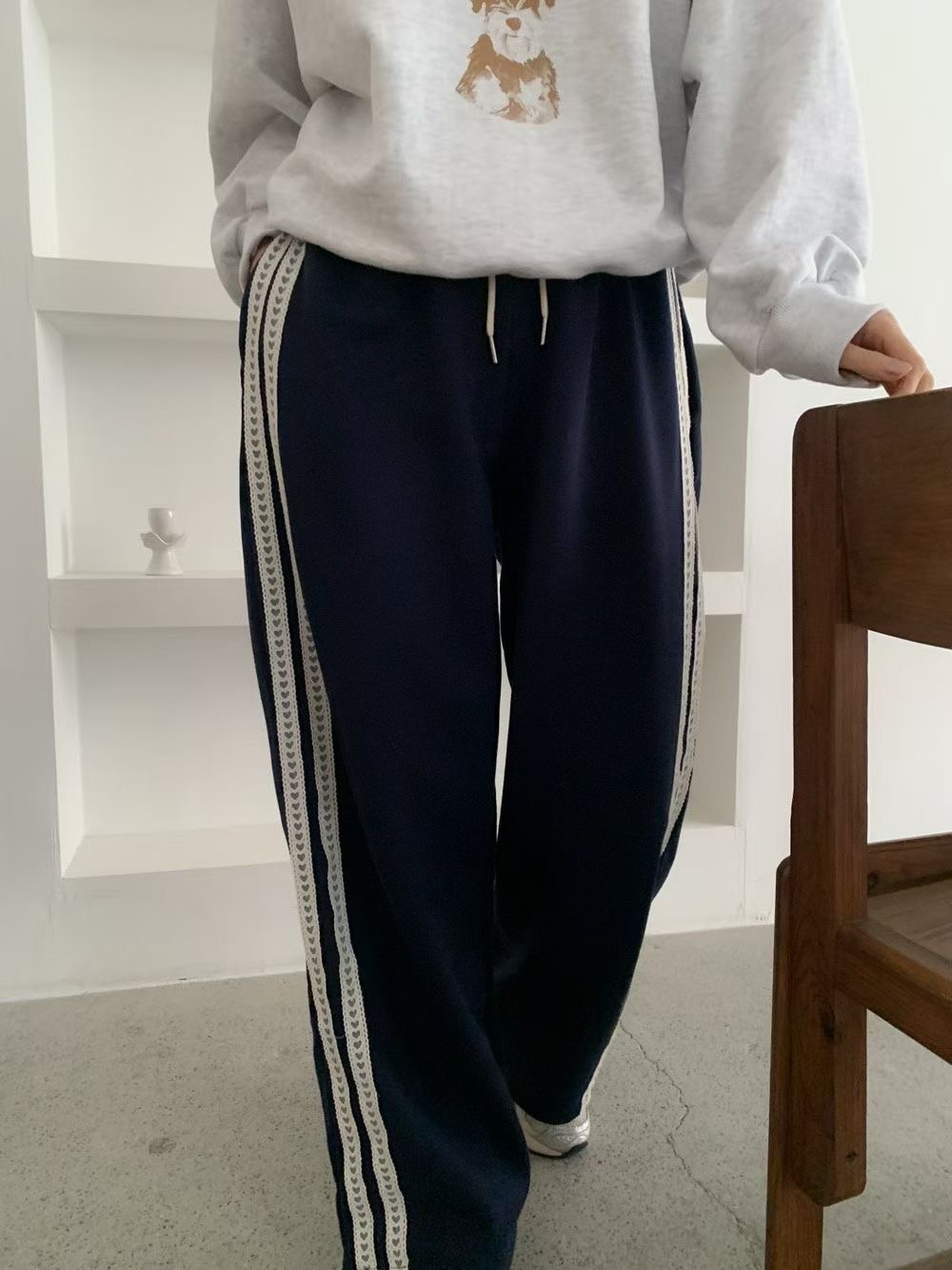 CALLMYNAME東大門㊣代購女裝新品職業時尚真品人氣熱賣休閑褲Call my name休閑褲圖色3