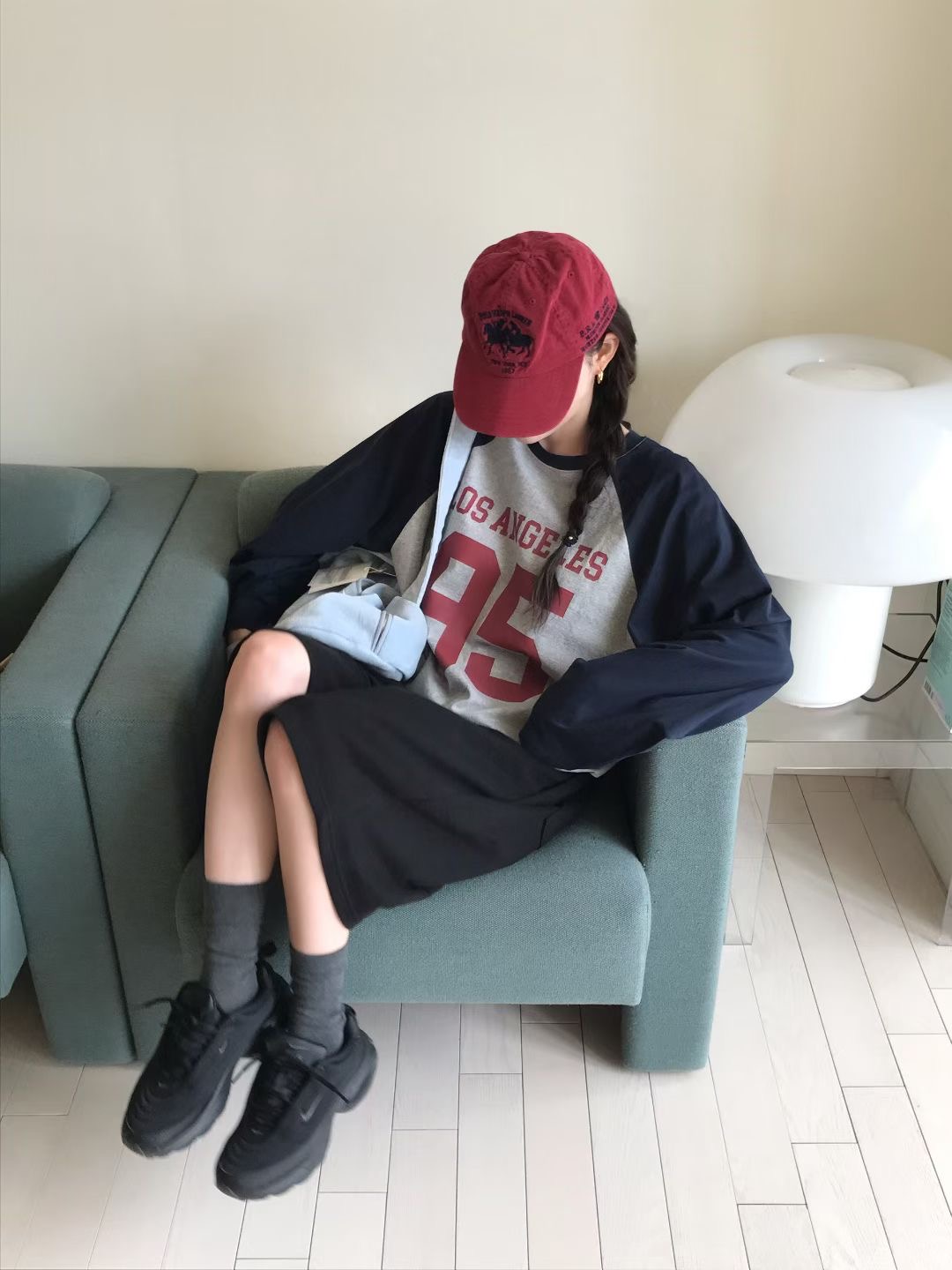 CALLMYNAME韓國直郵㊣女士新款推薦時尚真品休閑25秋冬長袖T恤Call my name長袖T恤圖色3