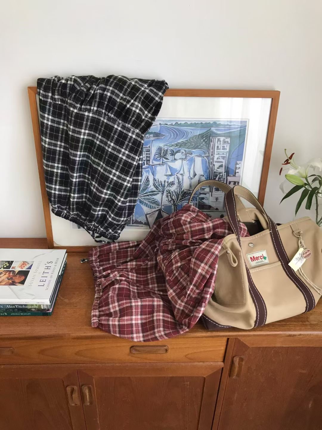 CALLMYNAME東大門㊣實拍女裝新款推薦真品25秋冬人氣長裙格子Call my name長裙