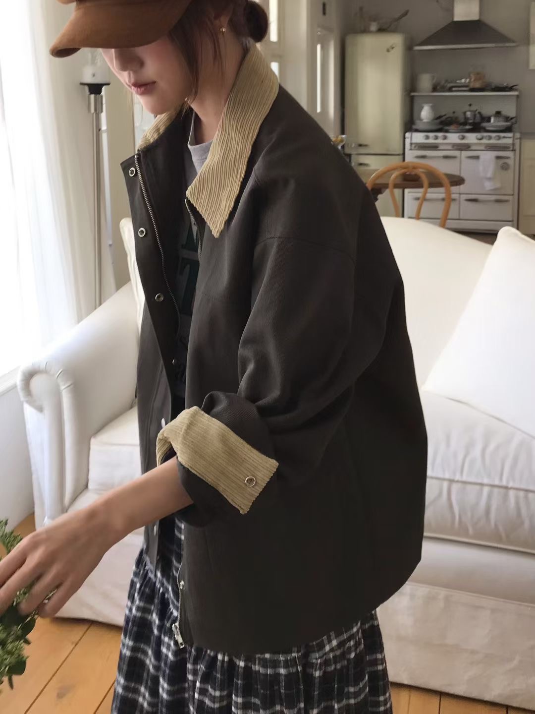 CALLMYNAME東大門㊣代購女裝新款熱賣推薦時尚人氣休閑夾克Call my name夾克