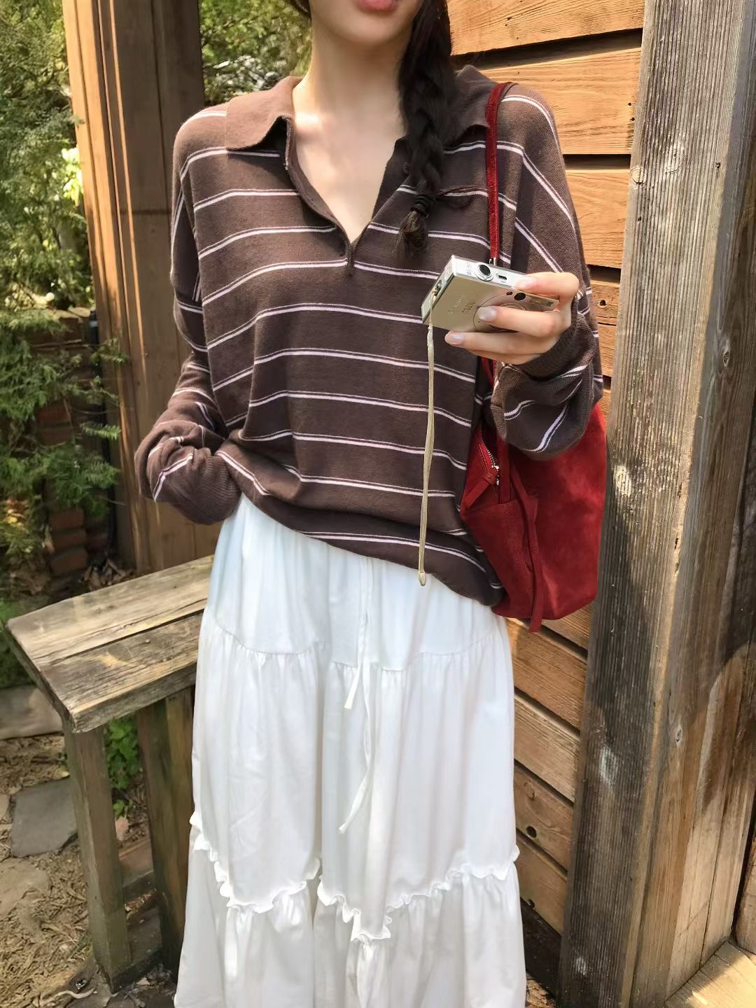 CALLMYNAME東大門㊣代購女裝新款真品時尚推薦25秋冬針織衫Call my name針織衫圖色2