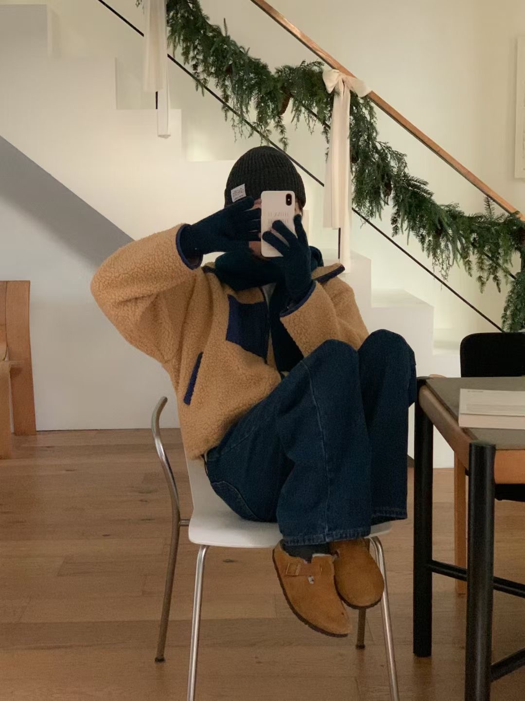 CALLMYNAME東大門㊣代購女裝新款人氣短款大衣不含圍巾連帽衫Call my name短款大衣