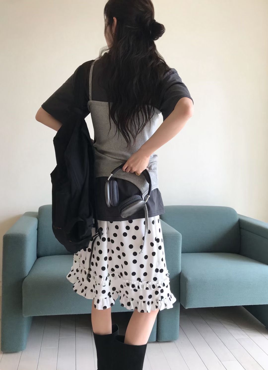 CALLMYNAME韓國代購㊣女裝新品休閑推薦時尚真品半身裙中短裙Call my name半身裙/中短裙