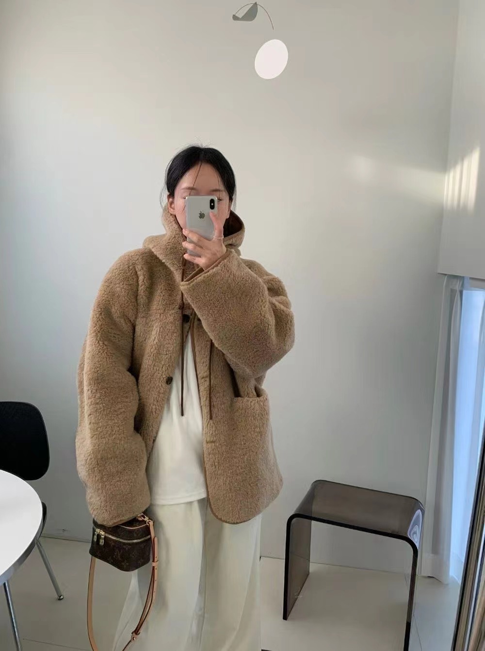 PEPPER 페페東大門㊣直郵女裝新款推薦休閑25秋冬短款大衣PEPPER-SEOUL短款大衣