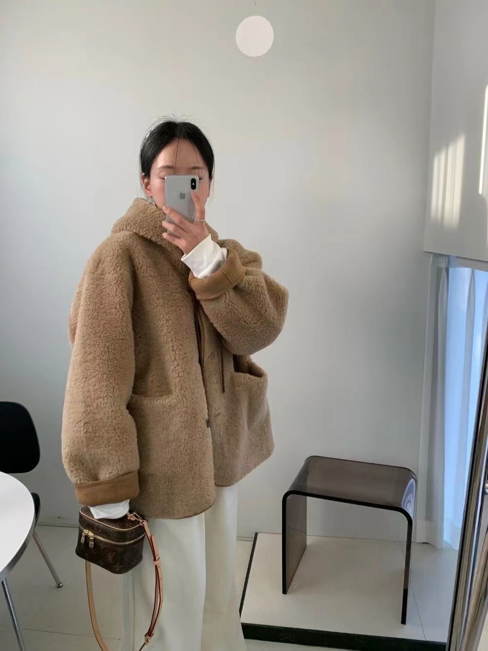 PEPPER 페페東大門㊣直郵女裝新款推薦休閑25秋冬短款大衣PEPPER-SEOUL短款大衣