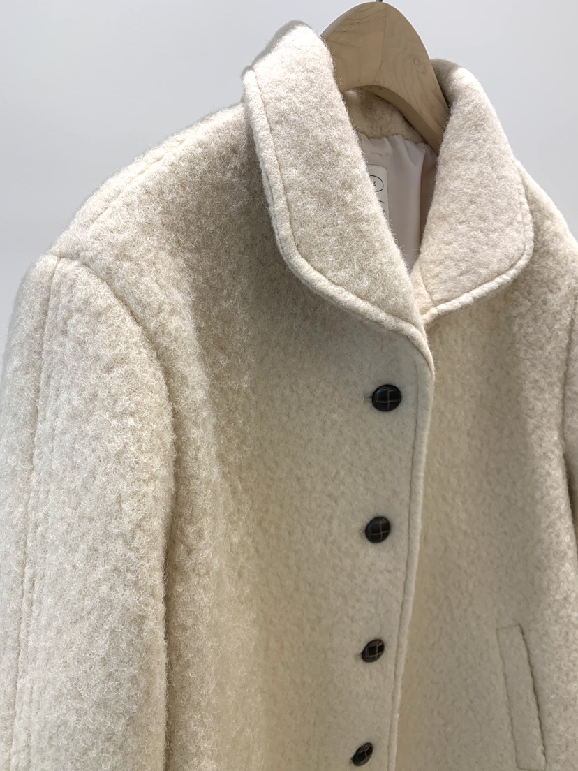 KNOCK韓國直郵㊣女士新款休閑25秋冬熱賣推薦時尚人氣短款大衣KNOCK短款大衣