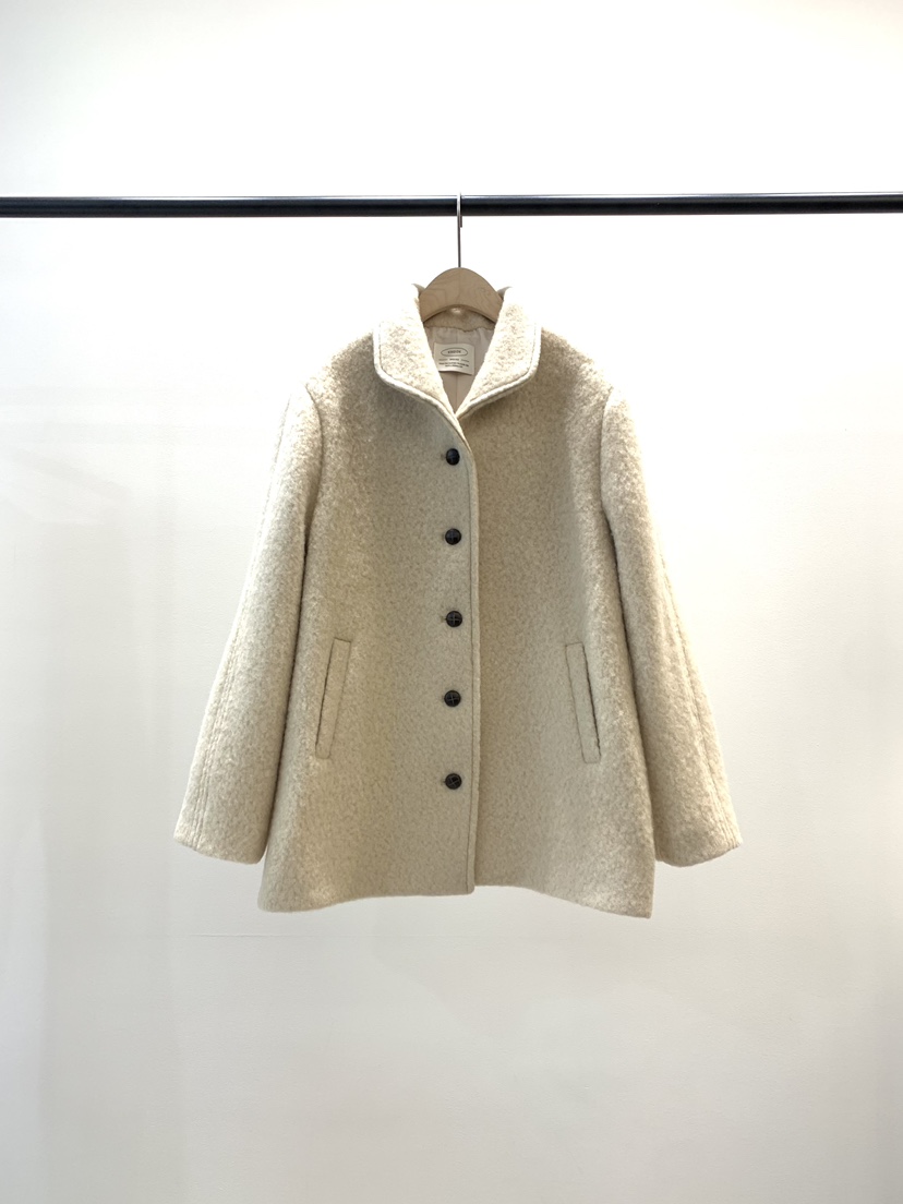 KNOCK韓國直郵㊣女士新款休閑25秋冬熱賣推薦時尚人氣短款大衣KNOCK短款大衣圖色1