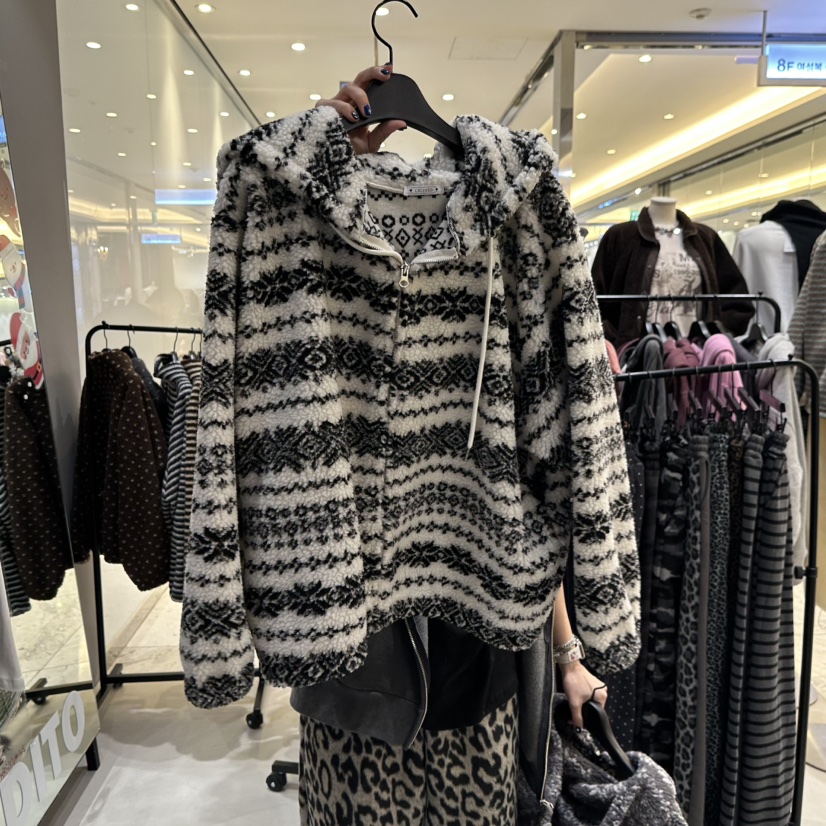 CREDITO韓國代購㊣女士新品職業25秋冬熱賣時尚人氣推薦夾克CREDITO夾克圖色1