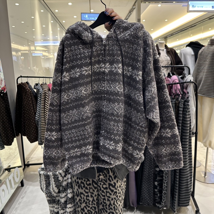 CREDITO韓國代購㊣女士新品職業25秋冬熱賣時尚人氣推薦夾克CREDITO夾克圖色2