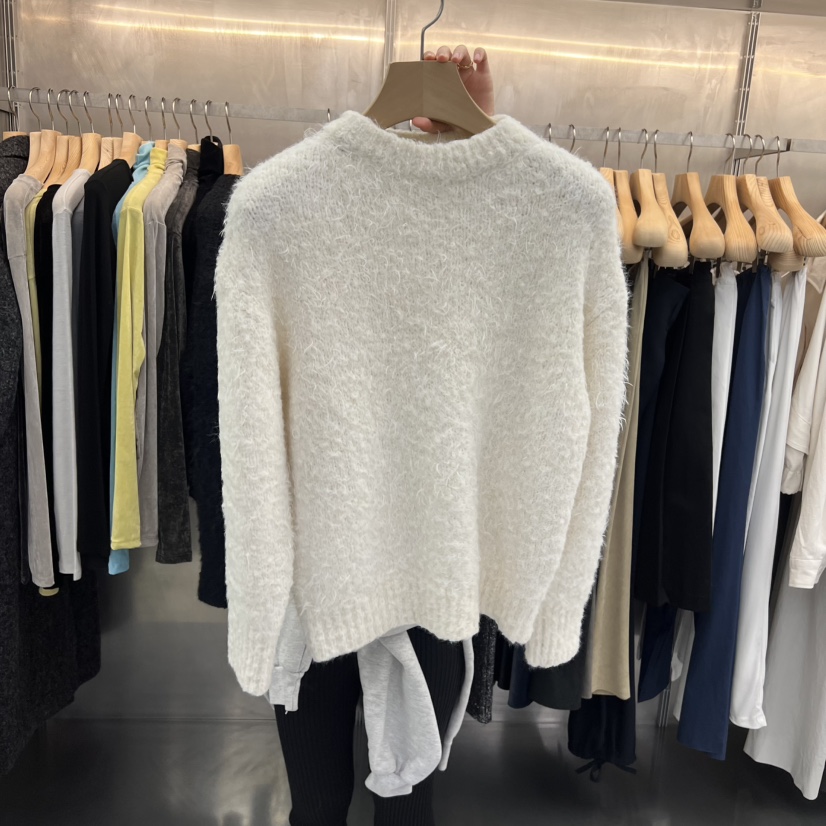 ESSENCE東大門㊣直郵女士新款休閑真品熱賣職業針織衫羊駝毛ESSENCE針織衫圖色1