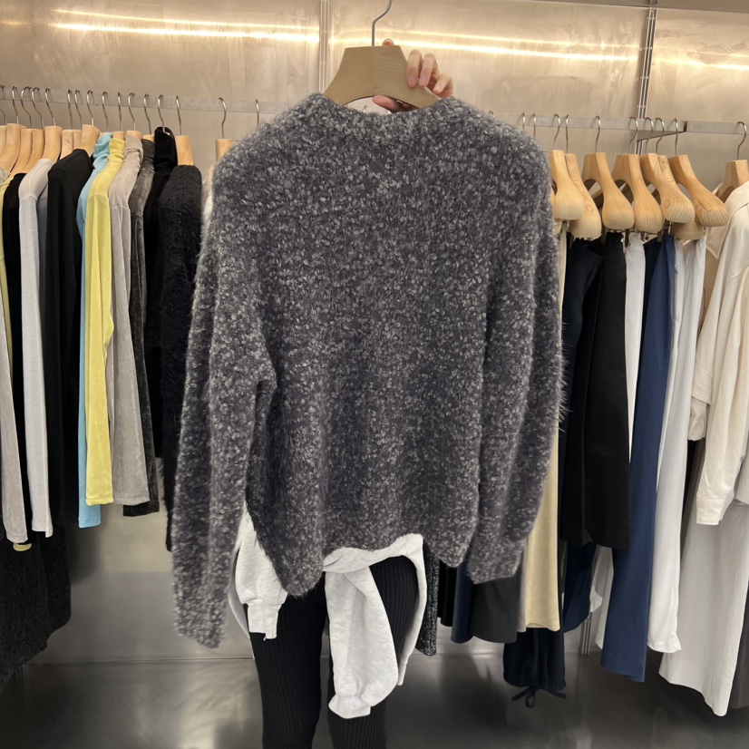 ESSENCE東大門㊣直郵女士新款休閑真品熱賣職業針織衫羊駝毛ESSENCE針織衫圖色4