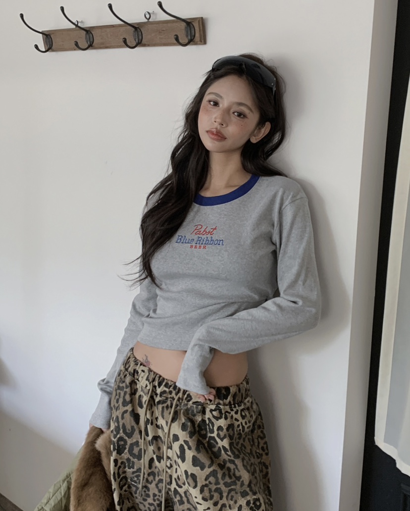 LIVE AID-P韓國代購㊣女士新款推薦真品人氣時尚職業熱賣T恤LIVE AID-PT恤