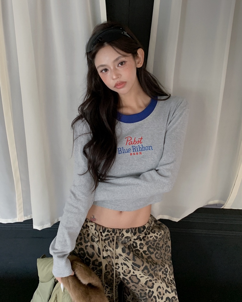 LIVE AID-P韓國代購㊣女士新款推薦真品人氣時尚職業熱賣T恤LIVE AID-PT恤