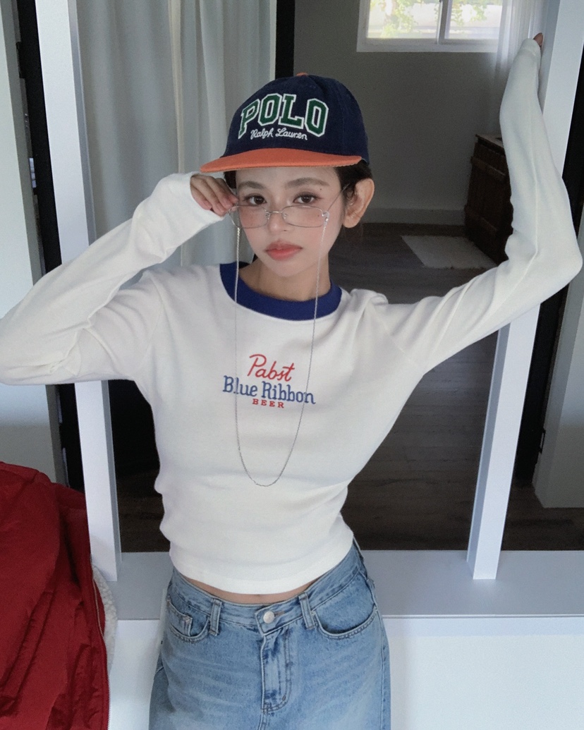 LIVE AID-P韓國代購㊣女士新款推薦真品人氣時尚職業熱賣T恤LIVE AID-PT恤