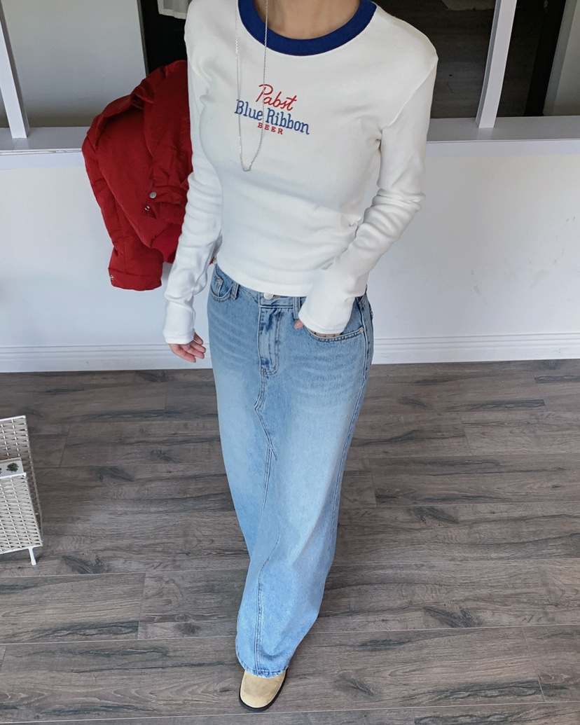 LIVE AID-P韓國代購㊣女士新款推薦真品人氣時尚職業熱賣T恤LIVE AID-PT恤