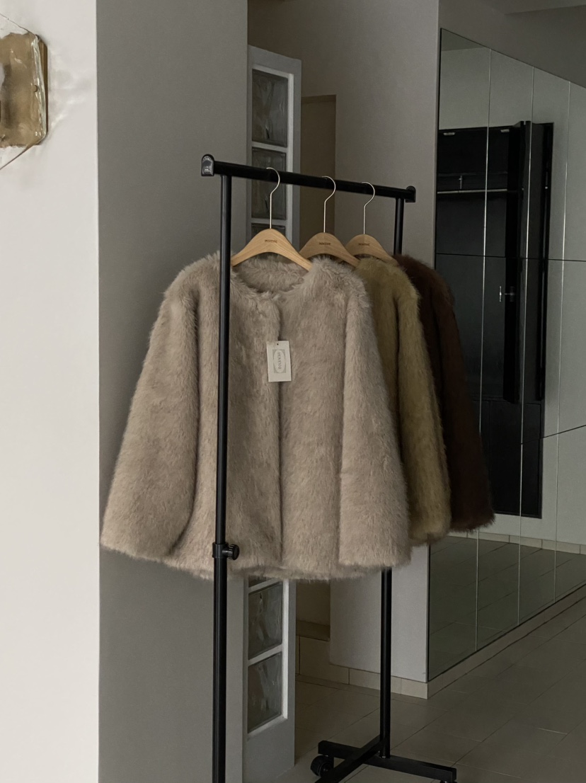 MOVENNE東大門㊣直郵女裝新品熱賣推薦休閑職業人氣短款大衣MOVENNE短款大衣