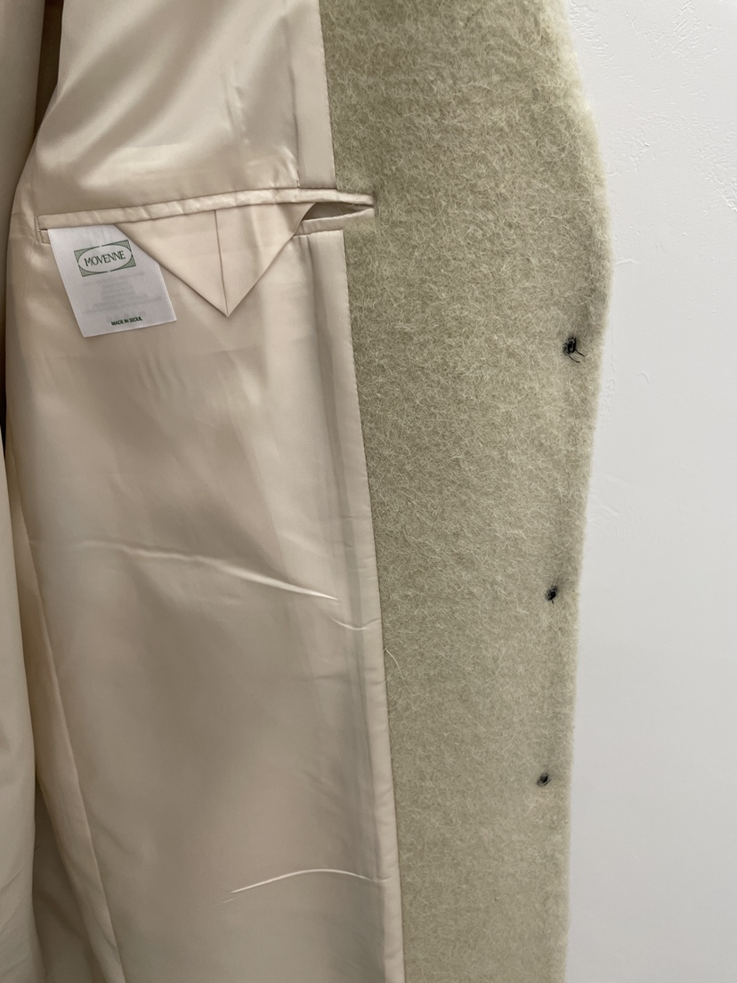 MOVENNE東大門㊣實拍女士新品休閑職業人氣真品推薦中長款大衣MOVENNE中長款大衣